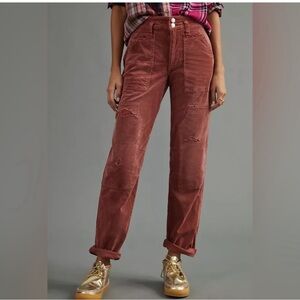 Pilcro “The Wanderer” Corduroy Pant - Rust/Brick